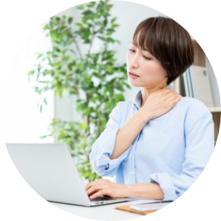 仕事が毎日忙しくて身体がバキバキ