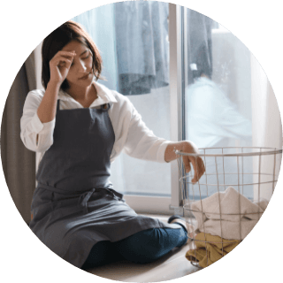 日々は家族のことで精いっぱい